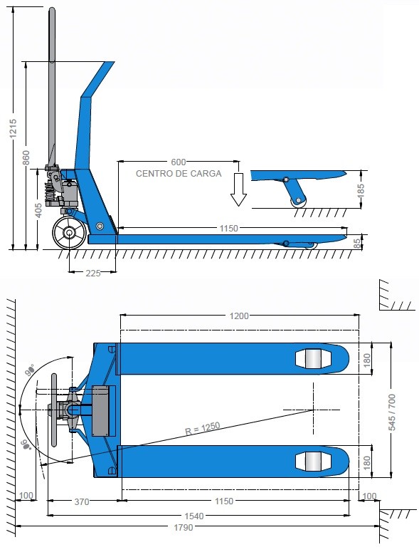 transpalete PRT